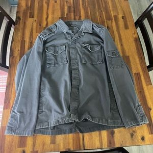 Grey Cargo Jackect - Oversized like 2XL (no brand)